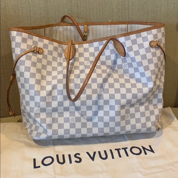 On Hold -Louis Vuitton Damier Azur Neverfull GM - Picture 4 of 7